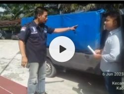 Mobil Langsir Bersama Senjata Tajam Diamankan Masyarakat Dititip di Polsek Minas, Kapolsek AKP Wan Mantazakka Bungkam