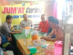 Jum’at Curhat, Kapolsek Tapung Hulu : Keluhan Warga Desa Kusau Makmur Segera Ditindaklanjuti