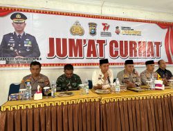 Lewat Jum’at Curhat, Kapolres Rohul Tampung Keluh-kesah Masyarakat, Kades RTH Pawan Minta Tangkap Bos Narkoba