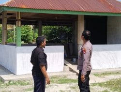 Bangun Musholla Di Mapolsek Linggo Saribaganti, Ini Pinta Kapolsek Pada Jajarannya