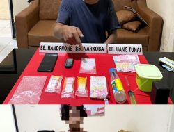 Dua Pelaku Narkoba Tidak Berkutik Saat di Tangkap Tim Ojoloyo Polres Kampar