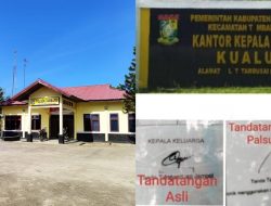 Kaur Kesra Desa Kualu Jadi Terlapor, Polsek Tambang Proses Kasus Tanda Tangan Palsu Program PKH