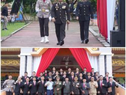 Polres Kuansing Gelar Upacara Peringatan Hari Bhayangkara Ke-77 Tahun 2023