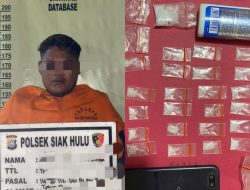 Miliki Puluhan Paket Sabu, Pemuda Teratak Buluh Ini Ditangkap Saat Berada di Depan Apotek