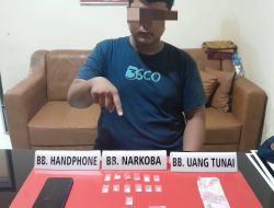 Miliki 13 Paket Kecil Sabu, Pemuda Pantai Cermin Ini Diringkus Tim Ojoloyo Polres Kampar
