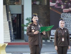 Aswas Kejati Riau Pimpin Apel Kerja Pagi Kejaksaan Tinggi Riau
