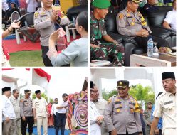 Kapolres Kuansing Hadiri Pembukaan Pacu Jalur Tahun 2023 di Kecamatan Benai 