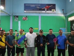Diikuti Ratusan Peserta, PB Sejati dan Bank Riau Kepri Juara Open Turnamen Badminton Kajari Rohul Cup 2023