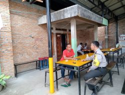 Bhabinkantibmas Polsek Ujungbatu Giat DDS Sambang Terhadap Warga Binaan