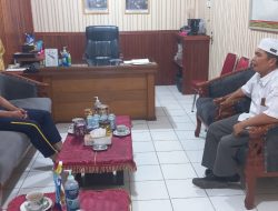 Komit Wujudkan Harkambtibmas, Kapolsek Ujung Batu Giat Silaturahmi Dengan Ketua LDNU Rohul