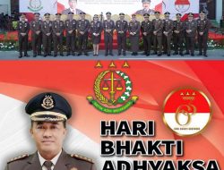 Kajari Pekanbaru Hadiri Upacara Hari Bhakti Adhyaksa di Halaman Kejati Riau