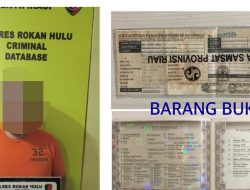 Tersangka Kasus Penggelapan Ranmor, Diburu Tim Resmob Polres Rohul Sampai Ke Serdang Bedagai 
