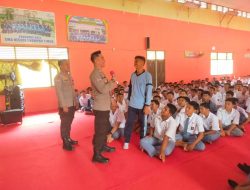 Polsek Tambang Sosialisasikan Stop Aksi Balap Liar di SMAN 1 Kampa