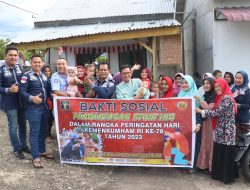 Hari Kemenkunham RI Ke-78, Lapas Pasir Pangaraian Gelar Bakti Sosial Pengentasan Stunting