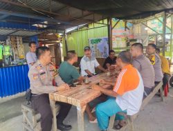 OBWLK-2023, Bhabinkamtibmas Polsek Ujung Batu Giat DDS Harkamtibmas 