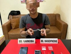 Tim Ojoloyo Tangkap Pelaku Narkoba saat Berada di Rumah Kontrakannya