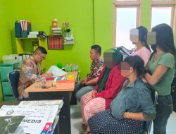 Ditangkap Bersama Seorang Pemilik Sabu, Polsek Rambah Hilir Rehab 4 Wanita Di Perwakilan BNNP