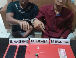 Lagi, Tim Ojoloyo Tangkap Dua Pelaku Narkoba di Pondok Dalam Kebun Sawit