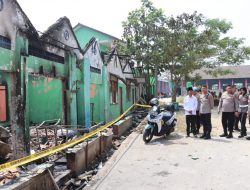 Kapolresta Tangerang Cek TKP Kebakaran, dan Beri Bantuan untuk Korban