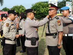 Kapolres Pimpin Sertijab Empat Kapolsek Jajaran serta pelantikan Kabaglog Polres Kampar