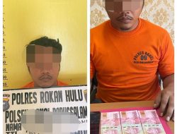 Dua Tersangka TP Perjudian Jenis Cip Highs Domino Tak Berkutik Pada Personil Polsek Bonaidarussalam