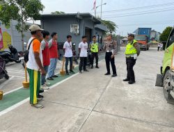 Komitmen Tekan angka kecelakaan Lalu lintas sat lantas Polres Pelalawan lakukan Pembinaan terhadap Sopir Angkutan