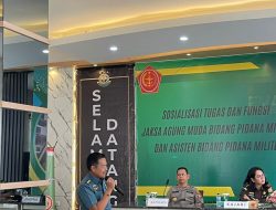 Asisten Pidana Militer Kejati Riau Kunker ke Kejari Rohil