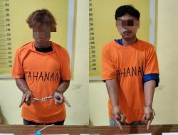 Mantap!! Polsek Kampar Kiri Hilir Tangkap 2 Pelaku Penyalahgunaan Narkoba