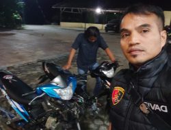 10 Unit Sepeda Motor Diamankan, Polsek Kampar Kiri Hikir Razia Knalpot Brong