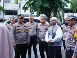 Ditlantas Polda Riau Pastikan Situasi Aman, Selaku Pamatwil Monitoring TPS di Wilayah Dumai