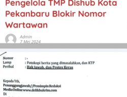 Blokir Nomor Wartawan, Berita Tayang Sarwono Kepala UPTD Pengelolaan Bus Trans Metro Dishub Pekanbaru Sampaikan Hak Jawab Bernada Mengancam