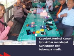 Kapolsek Kerinci Kanan Ngopi Bareng Pimpinan Media Online, Sukseskan Pengamanan Pilkada 2024