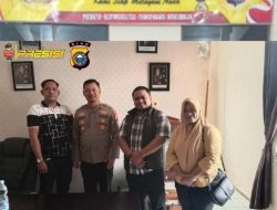 “Ipda Martin Luther Munthe Terima Tiga Media Nasional: Bangun Sinergi dan Perkuat Langkah Berantas Narkoba di Rohil”