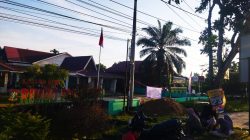 Waduh!!!! Kantor Desa Rimbo Panjang Ditutupi Gundukan Tanah, Bupati Kampar Diminta Tindak Kades Benzainal Disebut Langgar Kesepakatan Hibah